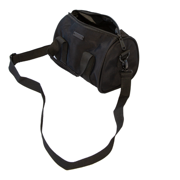 Mini Duffle Sports Bag In Black
